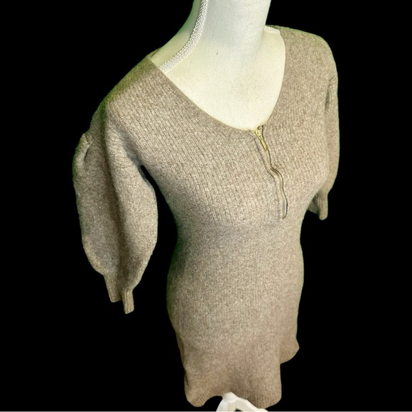 NWOT Emilia George ‘Eva’ Long Sleeve Merino Wool-Blend Maternity Sweater Dress S - Picture 15 of 16